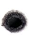 Anatolia Handmade 100% Wool Gray Brown Fur Women's Real Leather Börk Hat - 8