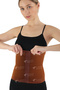 "Wool Waist Corset Camel Hair Waist Belt Keeps You Warm Wool Corset Women's Men's" - 2