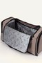 Nil-08 Sport Bag Travel Bag Hand Suitcase Gym Sport Gym with Shoes Compartment Mink - 5