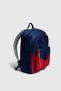 My Polo 2090 School Bag Backpack Daily Trip Sports Travel Vacation Dark Blue - 2