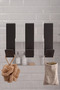 Stainless Steel Inox Towel Rack, Shower Cabin Glass Hanger, Bathroom Shower Cabin Hanger 3 Pieces - 6