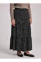 Plus Size Women's Elastic Waist Skirt