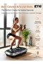 Compact Vibration Plate Exercise Machine, Mini Full Body Vibration Platform Exercise Machine with Acupressure Nodes, Burn Calories - 4