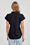 Short Sleeve Shirt with Sleeve Detail - 3