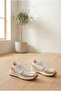 Women's White Sneaker, Textile Casual Women's Sports Shoes - 5