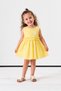 Girl's Sleeveless Daisy Waist Ruffle Dress 3721 Smr