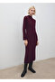 Perkins collar rib dress - 2