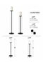 شمعدان أرضي مودرن – Modern Floor Candle Holder - 2