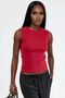 Busem Crew Neck Sleeveless Basic Blouse