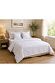 5-Piece Premium White Comforter Bedding Set | 160 x 220 cm Comforter | 120 x 200 x 30 cm Fitted Sheet | 300 Thread Count | 100% Cotton with Premium Microfiber Filling