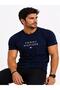 Organic Cotton Chest Embroidery Logo Men's T-Shirt - 3