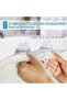 Luxury Bath Pillow, Air Mesh Fabric Extra Thick Neck Shoulder Support with 6 Strong Suction Cups - 2