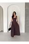 Polka Dot Pattern Strap Midi Dress