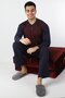 100% COTTON SUPERIOR JACQUARD MEN'S PAJAMA SET 1001 - 8