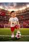 World Cup Our Kids Printed Baby Boy Set Red Shorts Summer Two-Piece Set