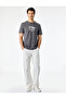 Regular Fit Short-Sleeved Crew Neck Cotton Printed T-Shirt
