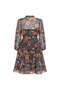 Women's Orange Chiffon Dress – with Straps and Cotton Lining Detail |   Comfortable Fit |   Suitable for Four Seasons - 6