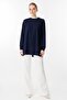 Ribbed Glittery Long Sleeve Undergarment Tunic - 4