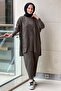 Random Patterned Tunic Pants Set