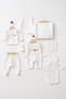 Baby Girl Heart Embroidery 0-3 Months 10-Piece Newborn Hospital Release Zibin Set Boxed - 2