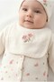 Baby Girl Gül Patterned 100% P Cotton 5-Piece Newborn Hospital Release Zibin Set - 2