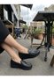 Neyna 1062 Black Wedge Heel Women's Shoes - 3
