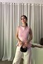 Boatneck Peplum Bluz - 2