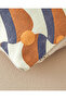 Cinnamon Color Alina Woven Throw Pillow Cover - 2