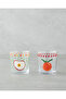 Frucht Glass 2-Piece Glass 380 ml Colorful