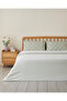 Serenade Easy-Iron Double Duvet Cover Set 200X220 cm Green - 2