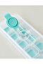 Virginie Plastic Ice Mold Kitchen Utensil 24X10 cm Turquoise - 3