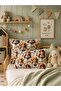 Digital Printing Baby Pattern Piping Detailed Throw Pillow Cover 1 Piece