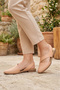 Powder Leather Women Sandals 01Ws2311 - 2