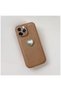 Apple iPhone 11 Pro Max Compatible Case Zebana Velvix Silicone Case Light Brown - 2