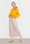 Elastic Waist Bow Detailed Blouse 42755 - 2