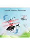 Blue Crash Resistant Remote Control Aircraft Induction Helicopter Dual-mode Suspended Drone Toy with - 6