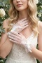 Feathered Bridal Gloves White Wedding Bridal Dress Wedding Evening Dress Invitation Promise Henna Engagement Party - 4