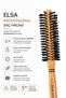 Professional 0.91 Natural Hard Hair Brush 36 mm – Professional Blow-Dry Brush, Volumizing Round Hair Brush - 2