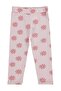 Daisy Patterned Tights for 2-5 Years - Powder