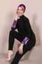 Large Size Fan Long Sleeve Hawaiian Model Closed Hijab Swimsuit - 7