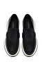 Men's Black Thick Sole Genuine Leather Shoes, Casual Shoes, Daily Shoes 25Sfd650118 - 7