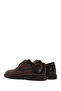 Men's Brown Lace-Up Leather Casual Shoes 26Sfd603118 - 6