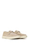 Men's Beige Lace-Up Suede Leather Casual Shoes 26Sfd700310 - 2