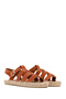 Women's Tan Buckle Suede Leather Espadrille Sandals 25Sfd206410 - 3