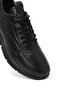 Men's Black Lace-Up Leather Casual Shoes 25Wfd640318 - 8