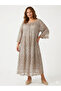 Mink Italian Plus Size Lace Laced Lined Long Dress 42 - 50 Sizes