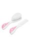 Natural Hair Brush Set - Pink - 2