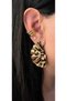 Diva Charm Leopard Earrings - 2
