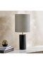 Dwane E27 Polyresin Table Lamp 33x33x77.5cm - Black