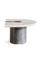 Caroline End Table Marble - White Black - 6